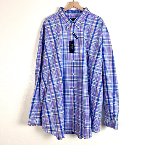 NWT Polo Ralph Lauren Flannel Button Down - Picture 1 of 5